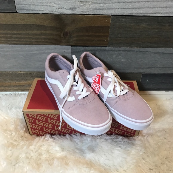 vans ward suede canvas navy